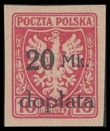 Timbre Pologne Y&T NTA34