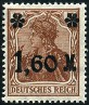 Timbre Empire allemand (1872-1945) Y&T N134