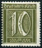 Timbre Empire allemand (1872-1945) Y&T N161