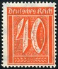 Timbre Empire allemand (1872-1945) Y&T N165