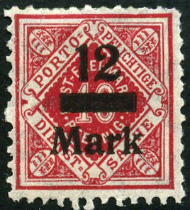 Timbre Royaume de Wurtemberg (1851-1924) Y&T NSE153