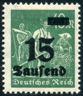 Timbre Empire allemand (1872-1945) Y&T N255