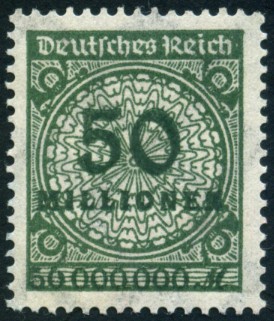 Timbre Empire allemand (1872-1945) Y&T N302