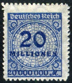 Timbre Empire allemand (1872-1945) Y&T N307
