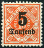 Timbre Royaume de Wurtemberg (1851-1924) Y&T N°SE165