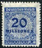  Sello Empire allemand (1872-1945) Y&T N307