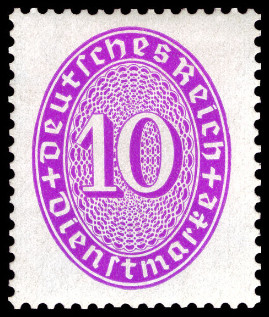 Timbre Empire allemand (1872-1945) Y&T NSE89
