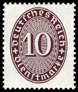 Timbre Empire allemand (1872-1945) Y&T NSE89A