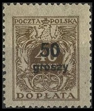Timbre Pologne Y&T NTA92