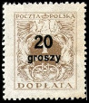 Timbre Pologne Y&T NTA88