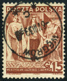 Timbre Pologne Y&T N°403 Timbre Pologne Y&T N°403