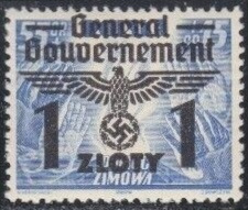 Briefmarken Polska, German occupation Y&T N47