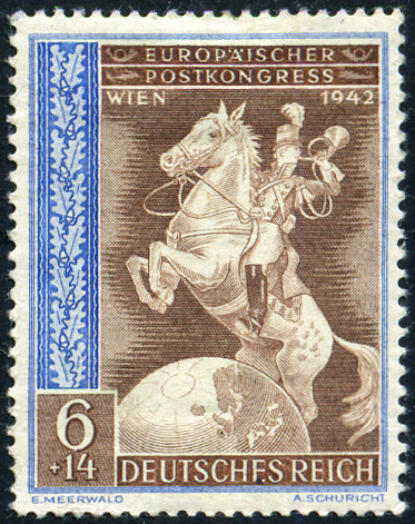 Timbre Empire allemand (1872-1945) Y&T N745