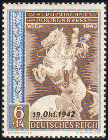 Timbre Empire allemand (1872-1945) Y&T N746B