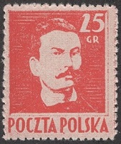 Timbre Pologne Y&T N°427 Timbre Pologne Y&T N°427