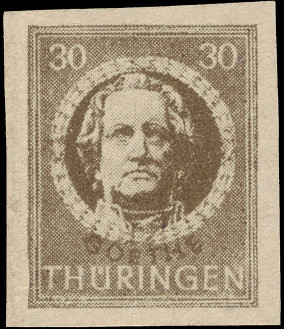 Timbre Thuringe (1945-1946) Y&T N�8