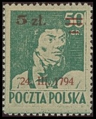 Timbre Pologne Y&T N°438 Timbre Pologne Y&T N°438