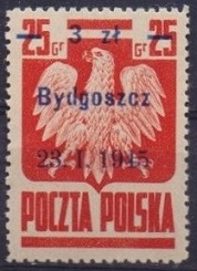 Timbre Pologne Y&T N°439j Timbre Pologne Y&T N°439j