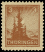 Timbre Thuringe (1945-1946) Y&T N°1 Timbre Thuringe (1945-1946) Y&T N°1
