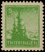 Timbre Thuringe (1945-1946) Y&T N°3 Timbre Thuringe (1945-1946) Y&T N°3
