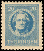 Timbre Thuringe (1945-1946) Y&T N°7 Timbre Thuringe (1945-1946) Y&T N°7