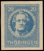 Timbre Thuringe (1945-1946) Y&T N°7nd Timbre Thuringe (1945-1946) Y&T N°7nd