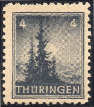 Timbre Thuringe (1945-1946) Y&T N°10 Timbre Thuringe (1945-1946) Y&T N°10