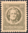 Timbre Thuringe (1945-1946) Y&T N�16