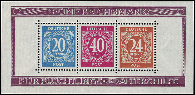 Sello Zone A.A.S. (1946) Y&T N°BF1 Sello Zone A.A.S. (1946) Y&T N°BF1