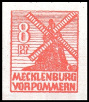 Timbre Mecklembourg-Pomeranie (1945-1946) Y&T N39