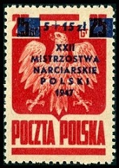 Timbre Pologne Y&T N°481 Timbre Pologne Y&T N°481