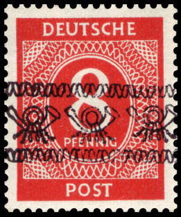 Timbre Bizone (Anglo-am�ricaine, 1945-1949) Y&T N�20B-II