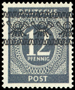 Timbre Bizone (Anglo-amricaine, 1945-1949) Y&T N20D-II