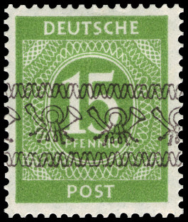 Timbre Bizone (Anglo-amricaine, 1945-1949) Y&T N20G-II