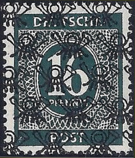 Timbre Bizone (Anglo-amricaine, 1945-1949) Y&T N20H-I