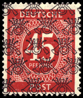 Timbre Bizone (Anglo-amricaine, 1945-1949) Y&T N20P-I