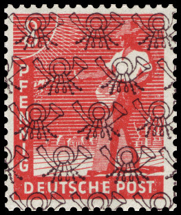 Timbre Bizone (Anglo-américaine, 1945-1949) Y&T N°23-I Timbre Bizone (Anglo-américaine, 1945-1949) Y&T N°23-I