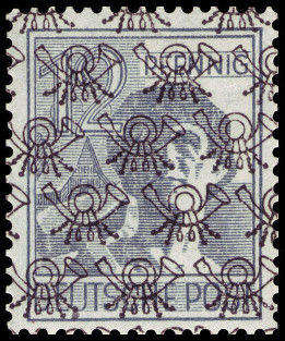 Timbre Bizone (Anglo-américaine, 1945-1949) Y&T N°25-I Timbre Bizone (Anglo-américaine, 1945-1949) Y&T N°25-I