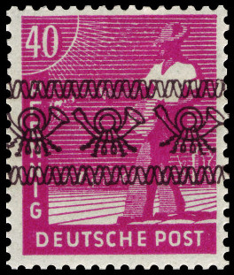 Timbre Bizone (Anglo-amricaine, 1945-1949) Y&T N32-II