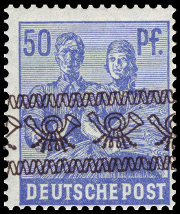  Sello Bizone (Anglo-amricaine, 1945-1949) Y&T N33-II