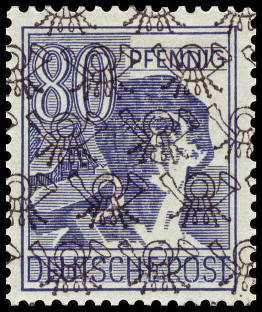 Timbre Bizone (Anglo-am�ricaine, 1945-1949) Y&T N�35-I