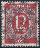 Timbre Bizone (Anglo-amricaine, 1945-1949) Y&T N20E-I
