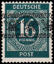 Timbre Bizone (Anglo-amricaine, 1945-1949) Y&T N20H-II