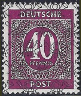 Timbre Bizone (Anglo-amricaine, 1945-1949) Y&T N20N-I