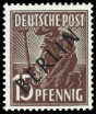 Timbre Berlin, secteur occidental (1948-1990) Y&T N6A