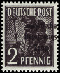  Sello �missions g�n�rales d`Allemagne Orientale (1948-1949) Y&T N�8