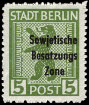  Sello missions gnrales d`Allemagne Orientale (1948-1949) Y&T N24A