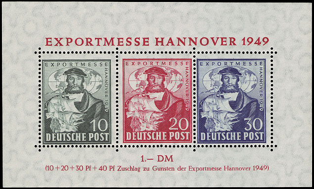 Stamp Bizone (Anglo-amricaine, 1945-1949) Y&T NBF1