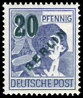 Timbre Berlin, secteur occidental (1948-1990) Y&T N�49