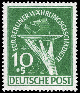 Timbre Berlin, secteur occidental (1948-1990) Y&T N54
